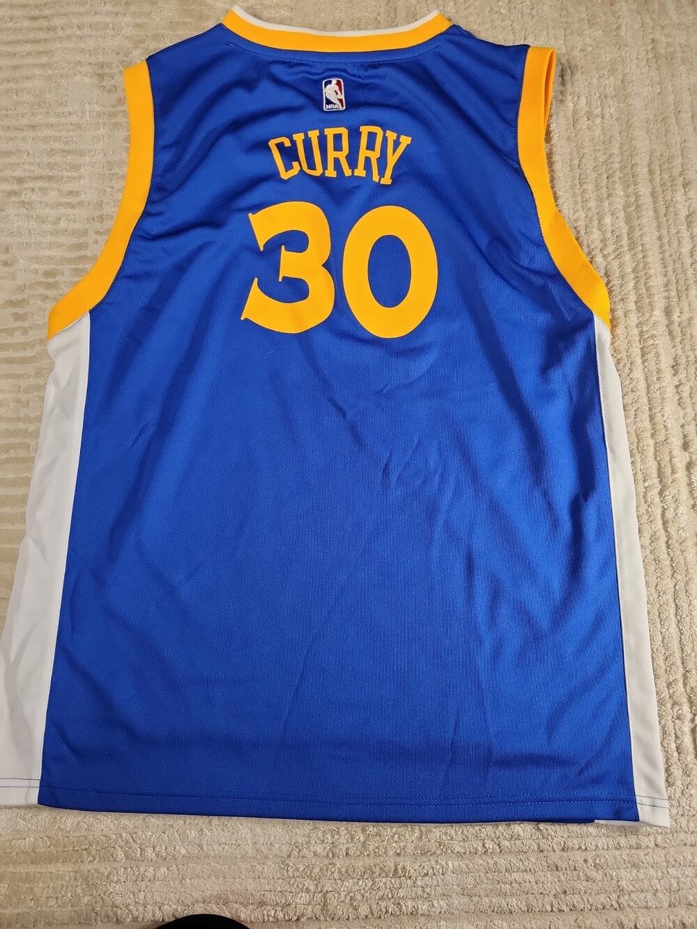 Adidas Stephen Curry Golden State Warriors Jersey Youth Size XL Boys Kids Child